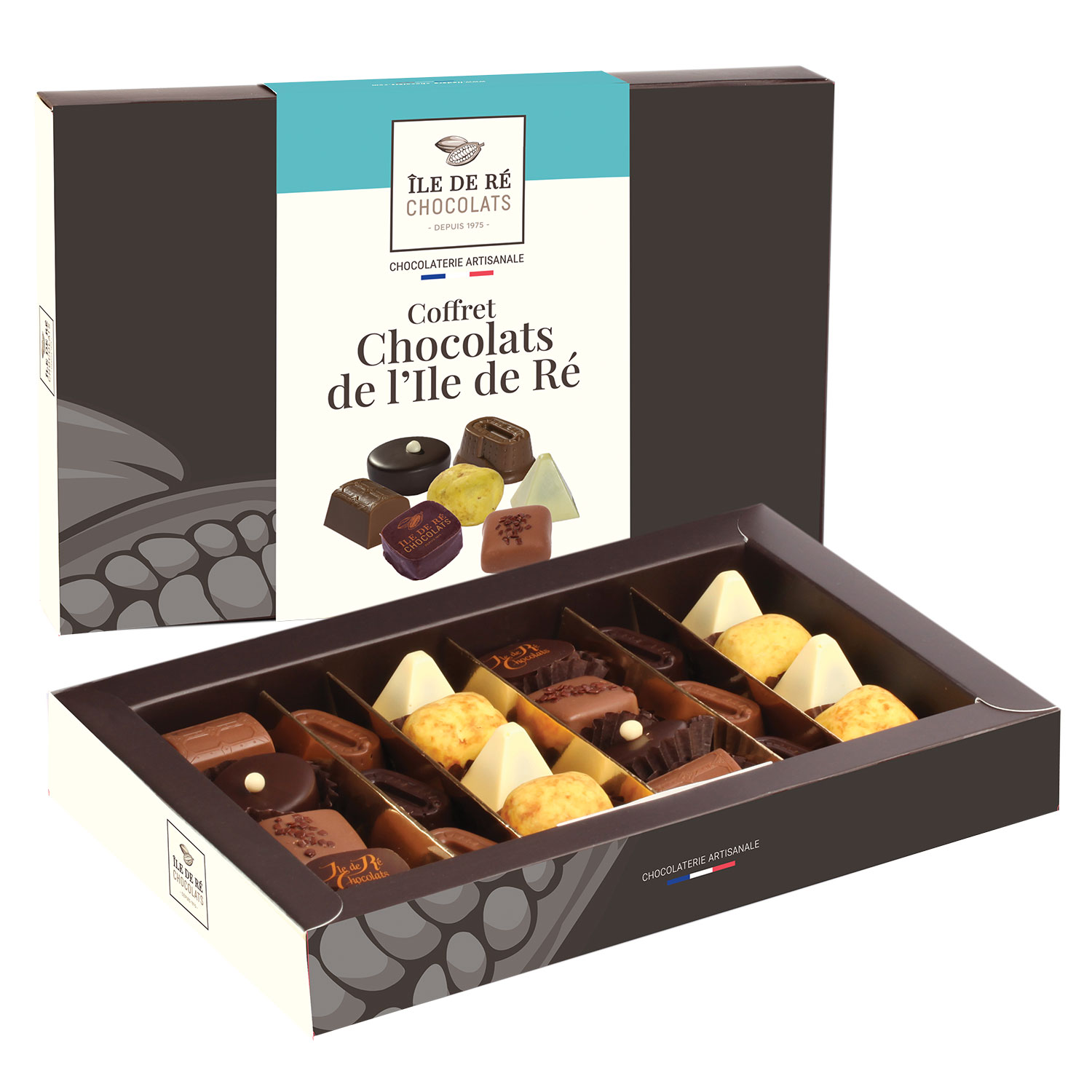 Coffret Chocolats de l'Île de Ré - ILE DE RE CHOCOLATS