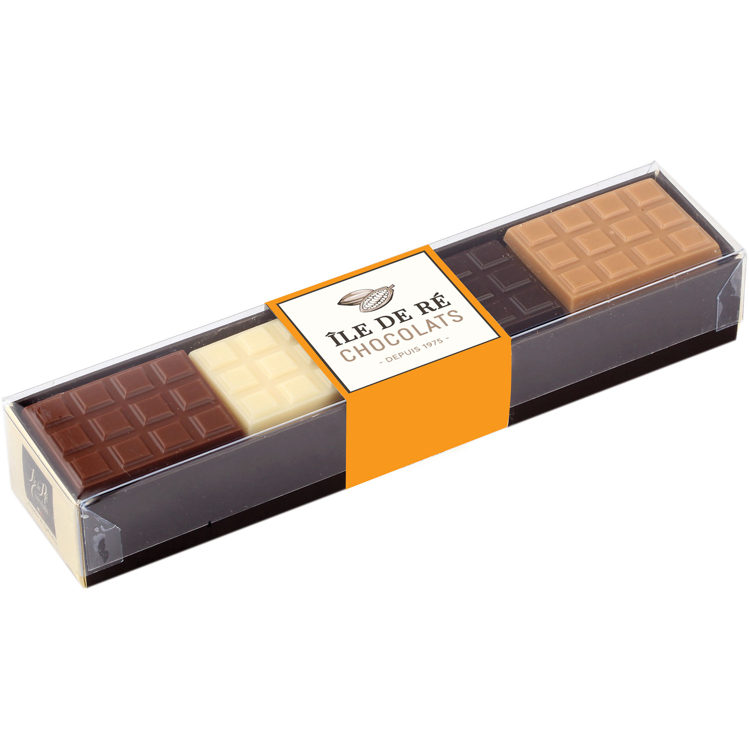 Mini Tablette Chocolat Lait Fourrée Salidou 47g