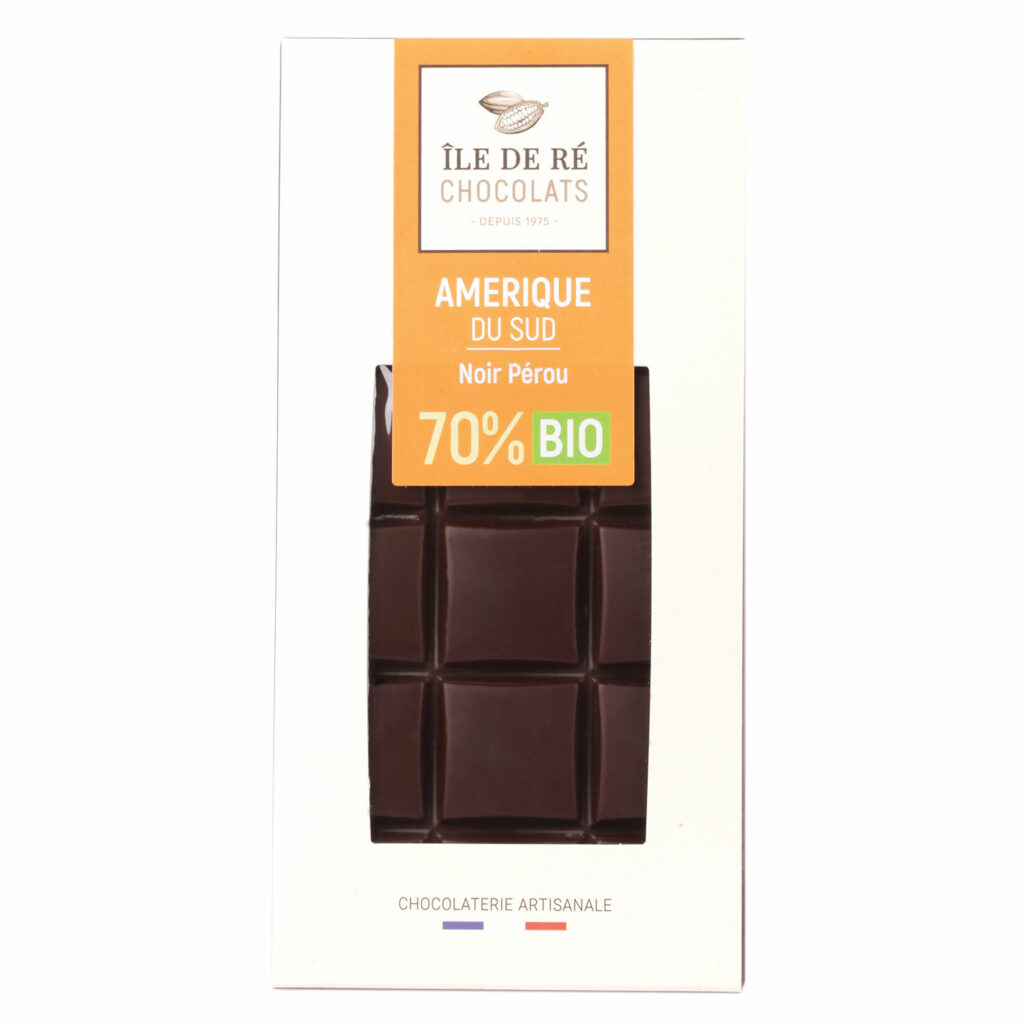 Réglette 4 Mini Tablettes de Chocolat - ILE DE RE CHOCOLATS