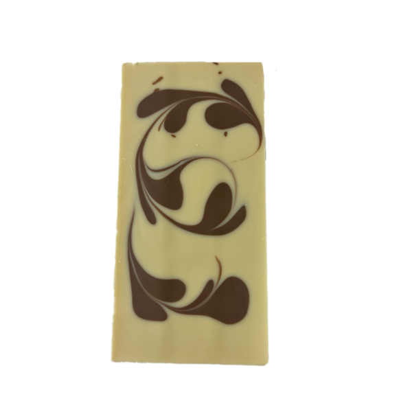Tablette de Chocolat Blanc Marbrée Lait Caramel – Image 2