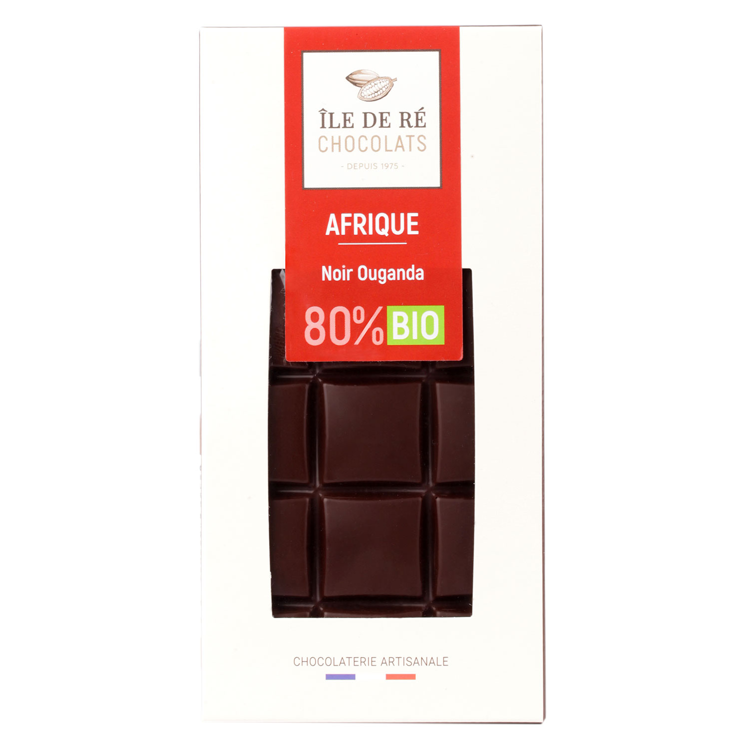 Tablette de chocolat 80% cacao